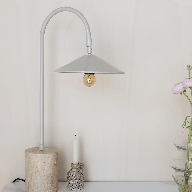 Bordlampe Varell Hvit