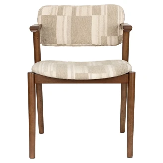 Dutchbone Stol Med Armlener Sara Alpha Beige