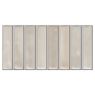 Veggflis Glimmer Beige Blank 15x30 cm