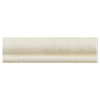 Dekor Veggflis Smycke Pärlvit Blank 4x15 cm