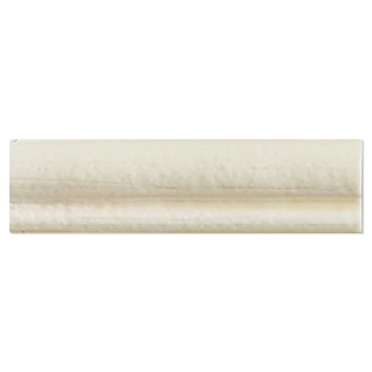Dekor Veggflis Smycke Pärlvit Blank 4x15 cm