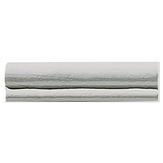 Dekor Veggflis Smycke Lys Grå Blank 4x15 cm