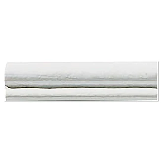 Dekor Veggflis Smycke Hvit Blank 4x15 cm