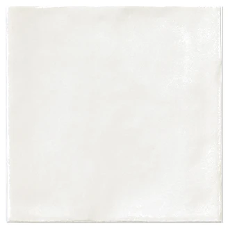 Veggflis Årgång Vit Blank 15x15 cm