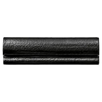 Dekor Veggflis Årgång Svart Blank 4x15 cm