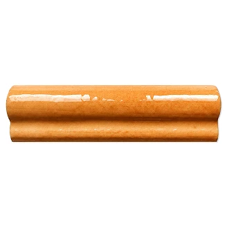 Dekor Veggflis Årgång Oransje Blank 4x15 cm