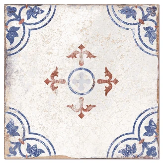 Veggflis Zafir Vit Decor Blank 15x15 cm