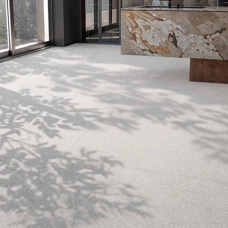 Gulvflis Silea Hvit Matt 120x120 cm