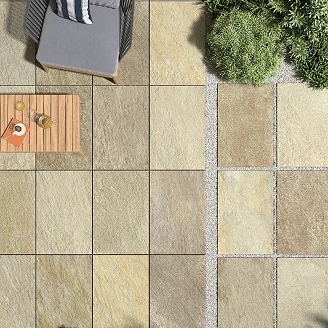 Unicomstarker Utendørsflis Arenite Grigio Matt 60x91 cm Tykkelse 20 mm