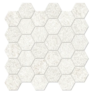 Unicomstarker Mosaikk Gulvflis Arenite Avorio Matt 25x26 cm