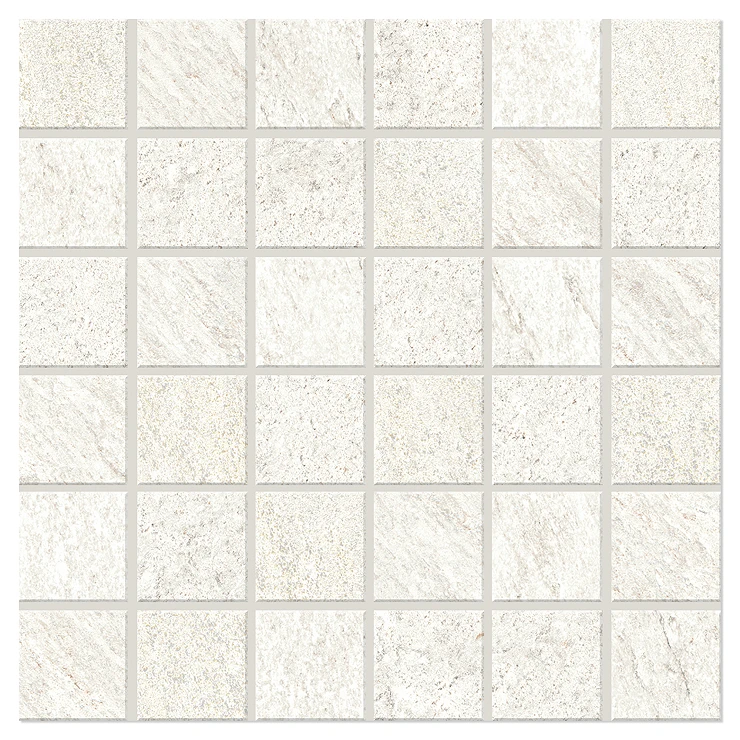 Unicomstarker Marmor Mosaikk Gulvflis Avorio Matt 30x30 (5x5) cm