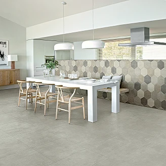 Unicomstarker Gulvflis Icon Dove Grey Matt 60x60 cm