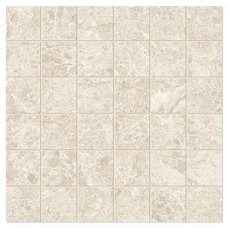 Unicomstarker Mosaikk Gulvflis Blooming Stone Sunny Beige Matt 30x30 (5x5) cm