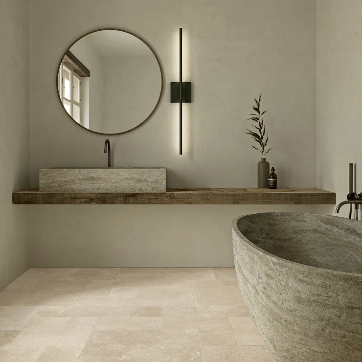 Unicomstarker Gulvflis Chateaux Beige Matt-Rustikk 40x60cm, 40x40cm, 20x40cm, 20x20cm