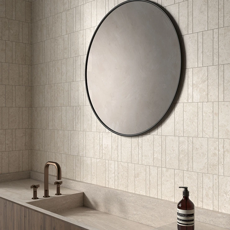 Unicomstarker Mosaikk Gulvflis Blooming Stone Sunny Beige Matt 30x30 cm