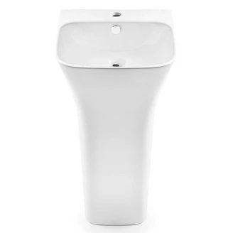 Bathco Servant Cartes Hvit Blank 45 cm