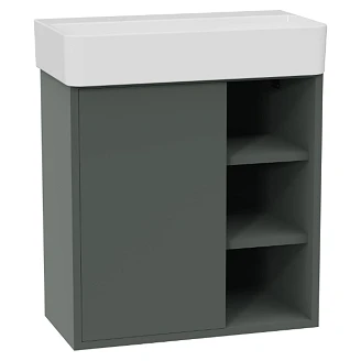 Servantskap Teno med Servant Salviegrønn Matt 60 cm