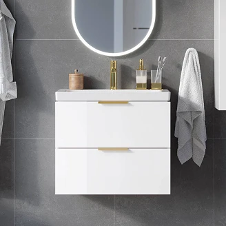 Servantskap Blanche med Servant Hvit Blank 65 cm