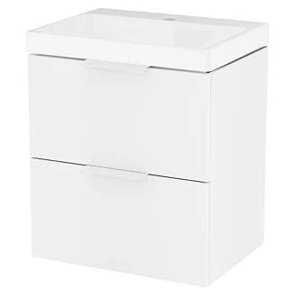 Servantskap Blanche med Servant Hvit Blank 50 cm