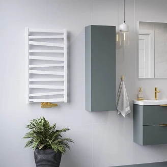 Håndkletørker Vesten 95x50 cm Hvit Matt