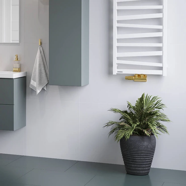 Termostatventilsett Ostel 2.0 Venstre Blank Gull