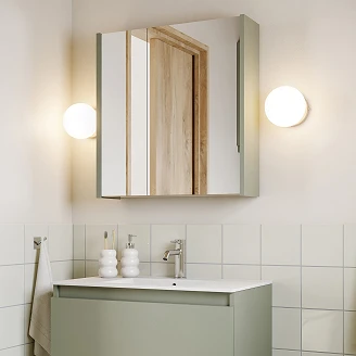 Speilskap Lumin Oliv Matt 60 cm