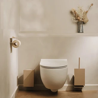 Toalettpapirholder Sommardopp 37 cm Beige