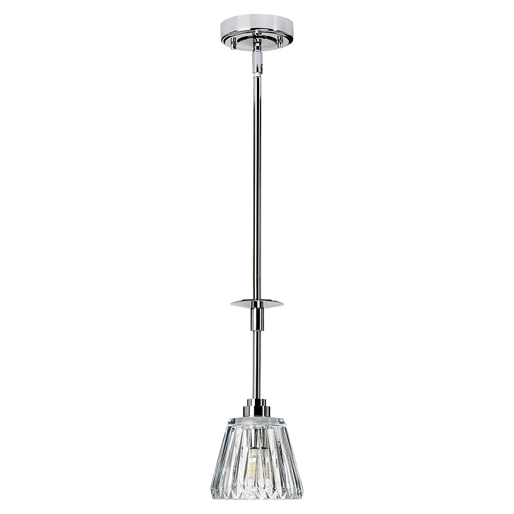 Elstead Hengende Lampe Agatha Polert Krom