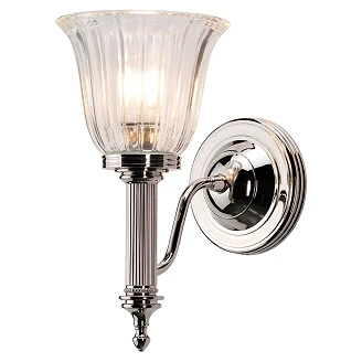 Elstead Vegglampe Carroll Polert Nikkel
