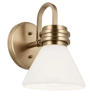 Kichler Vegglampe Farum Champagnebrons