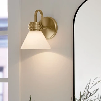 Kichler Vegglampe Farum Champagnebrons