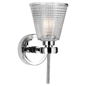 Elstead Vegglampe Gunnislake Polert Krom