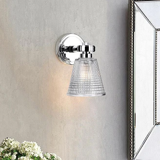 Elstead Vegglampe Gunnislake Polert Krom
