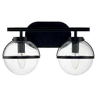 Hinkley Vegglampe Duo Hollis Svart