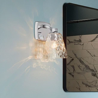 Kichler Vegglampe Marant Polert Krom