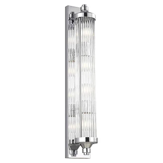 Feiss Vegglampe Quadra Paulson Krom