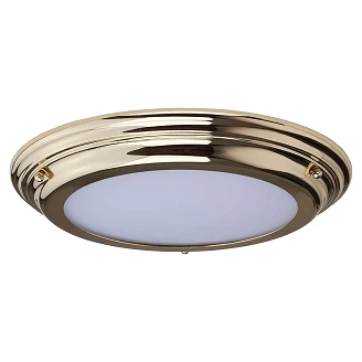 Elstead Taklampe Welland Polert Messing