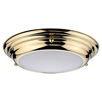 Elstead Taklampe Welland Polert Messing