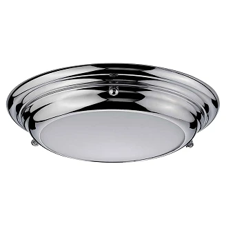Elstead Taklampe Welland Polert Krom