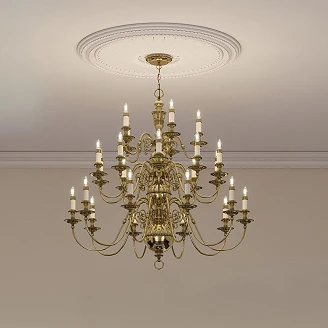 Hinkley Hengende Lampe Pentacosa Cambridge Beta Polert Bronsee