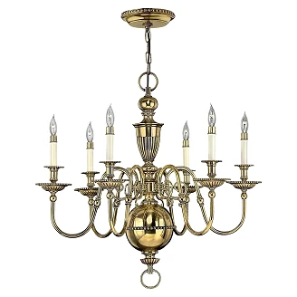 Hinkley Hengende Lampe Hexa Cambridge Beta Polert Bronsee