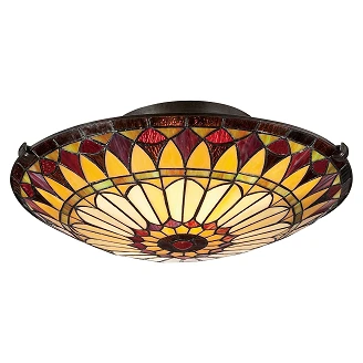 Quoizel Taklampe Duo West End Vintagebronse