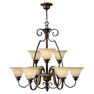 Hinkley Hengende Lampe Nona Cello Antikk Bronsee