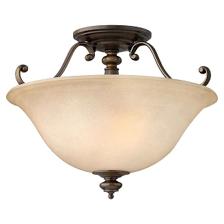Hinkley Taklampe Duo Dunhill Kongelig Bronsee