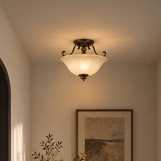 Hinkley Taklampe Duo Dunhill Kongelig Bronsee