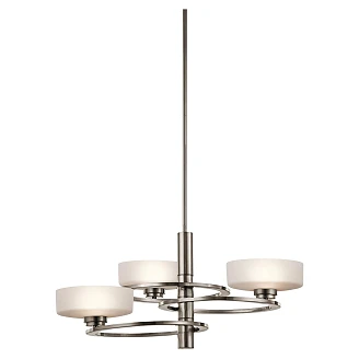 Kichler Hengende Lampe Trio Aleeka Klassisk Tinn