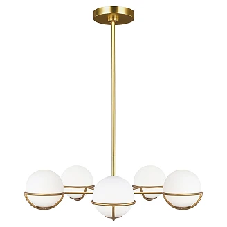 Feiss Hengende Lampe Penta Apollo Beta Messing