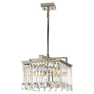 Elstead Hengende Lampe Quadra S Aries Polert Nikkel