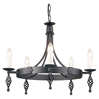 Elstead Hengende Lampe Penta Belfry Svart