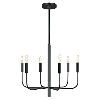 Feiss Hengende Lampe Hexa Brianna Svart